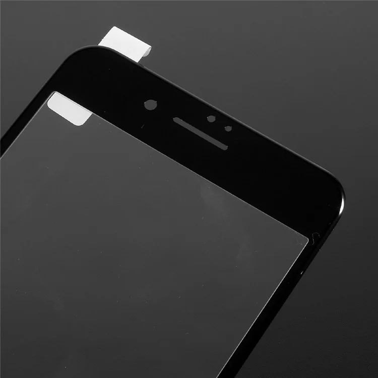 Full Coverage Carbon Fiber Edge Anti-blue-ray Tempered Glass Screen Protector for iPhone 7 Plus - Black