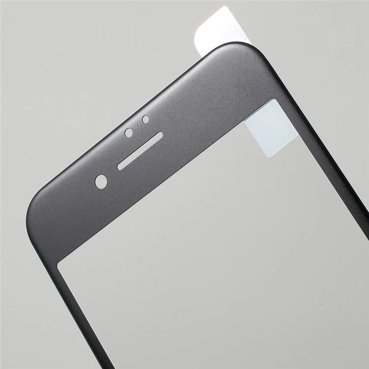 FSHANG 0.2mm Ultra-thin Soft Edge 3D Full Size Tempered Glass Screen Protector for iPhone 7 Plus - Black