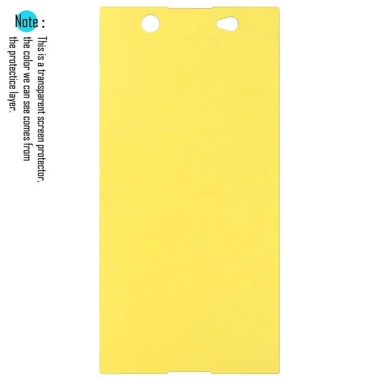 2Pcs IMAK for Sony Xperia XA1 Ultra 3D Curved Full Screen Coverage Soft Protector Film Explosion-proof