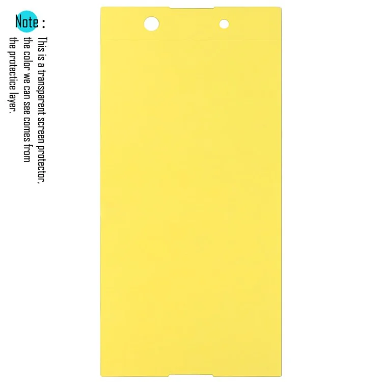 2Pcs IMAK for Sony Xperia XA1 Explosion-proof 3D Curved Full Coverage Soft Screen Protector Film