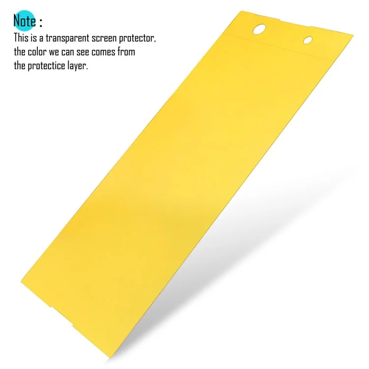 2Pcs IMAK for Sony Xperia XA1 Explosion-proof 3D Curved Full Coverage Soft Screen Protector Film