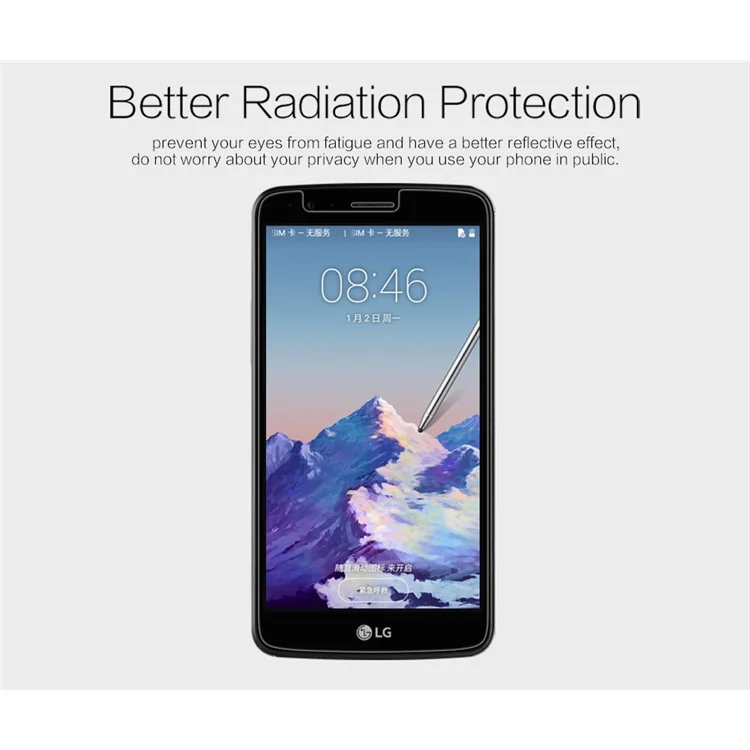 NILLKIN for LG Stylus 3 / Stylo 3 Anti-scratch Matte LCD Screen Protector Mobile Film