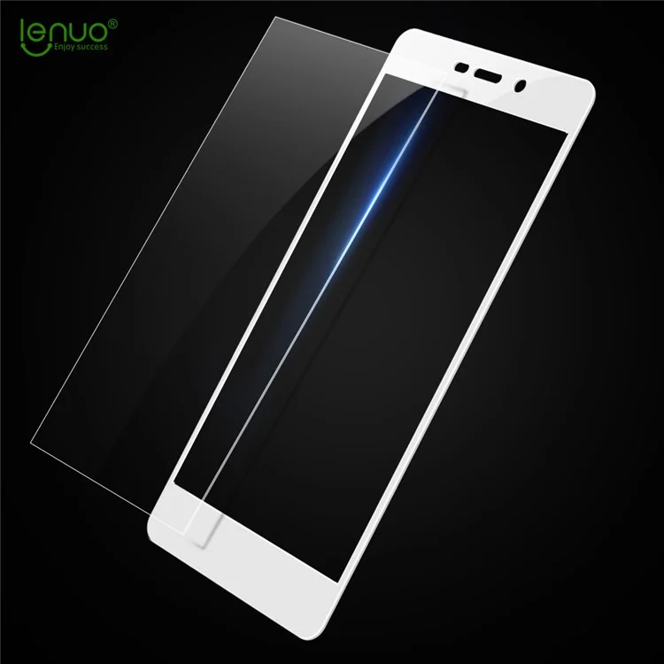 LENUO CF Series Full Screen Tempered Glass Screen Film for Xiaomi Redmi 4 - White