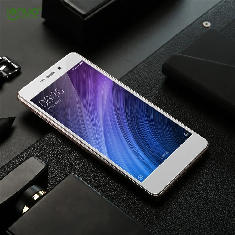LENUO CF Series Full Screen Tempered Glass Screen Film for Xiaomi Redmi 4 - White