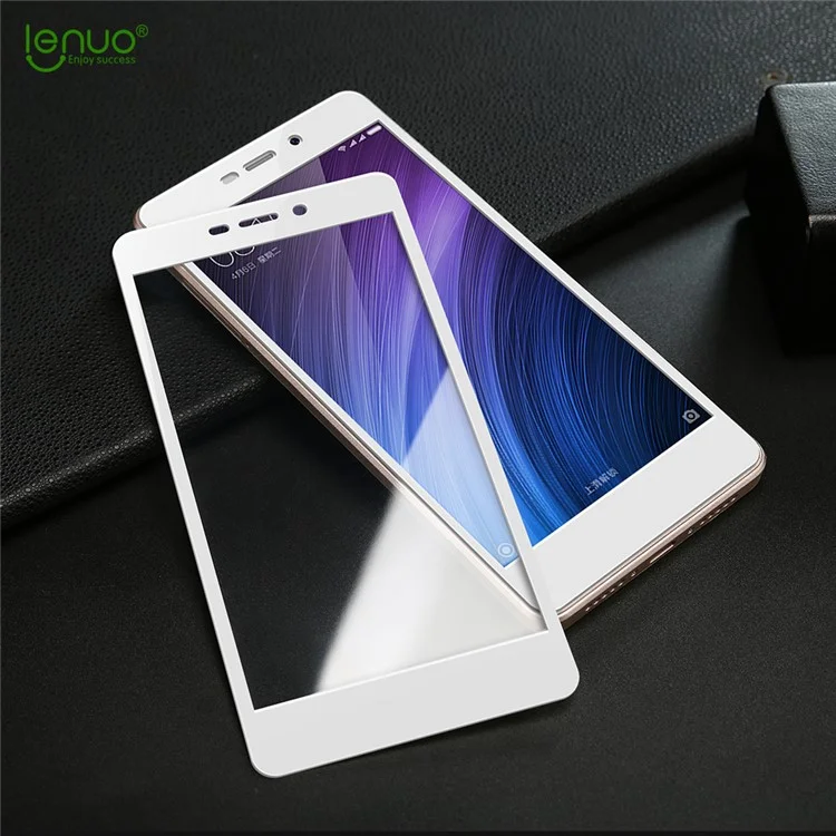 LENUO CF Series Full Screen Tempered Glass Screen Film for Xiaomi Redmi 4 - White