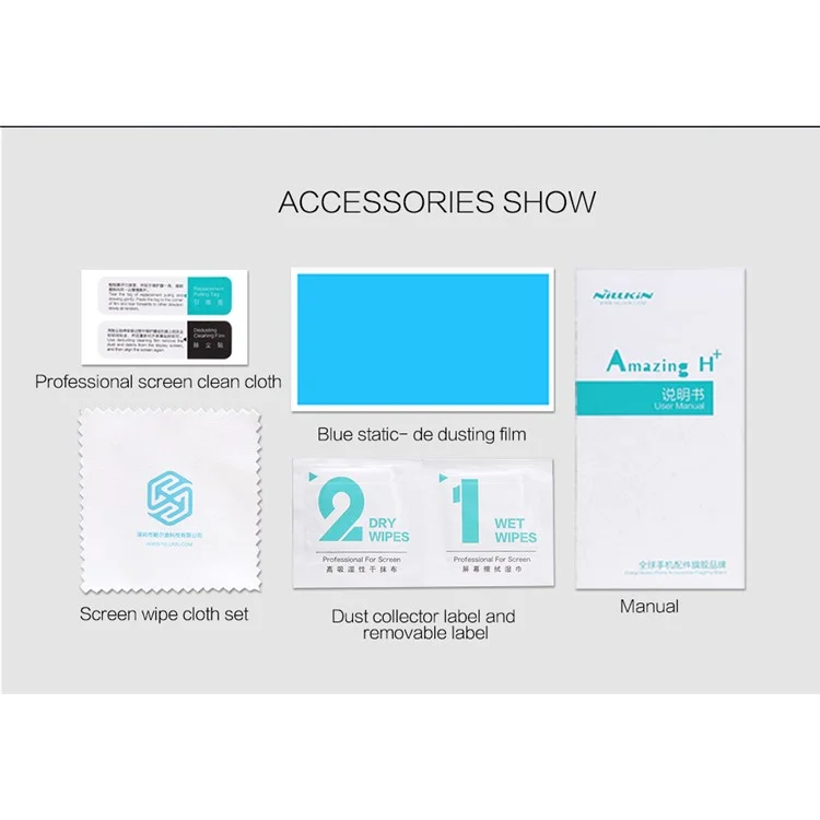 NILLKIN Amazing H+PRO for Xiaomi Mi 6 Tempered Glass Screen Protector Nanometer Anti-Explosion