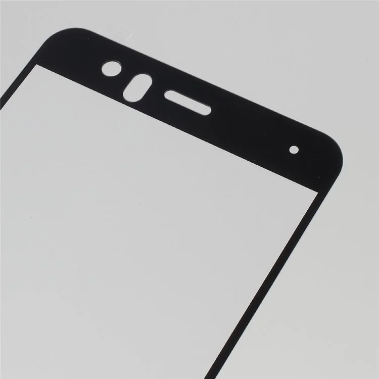 Silk Print Mobile Tempered Glass Protector for Huawei P10 (Crocodile Texture Package) - Black