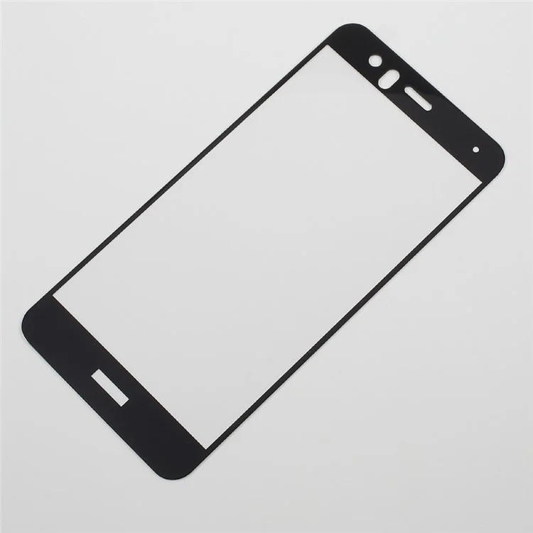 Silk Print Mobile Tempered Glass Protector for Huawei P10 (Crocodile Texture Package) - Black