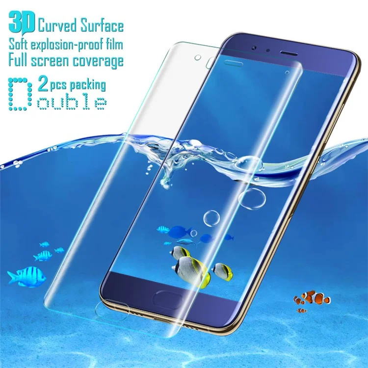 2Pcs IMAK Explosion-proof Soft 3D Curved Full Coverage Screen Protector Film for Xiaomi Mi 6