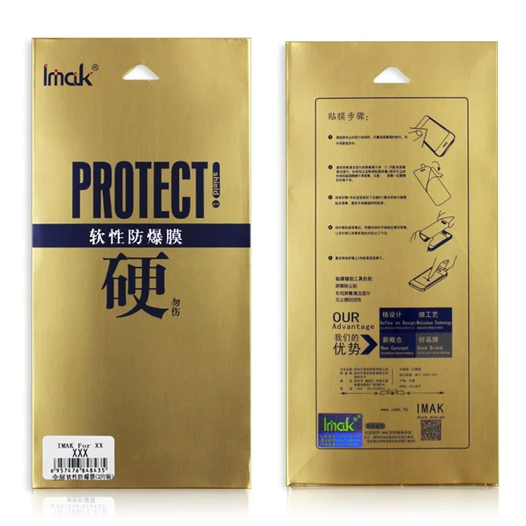 2Pcs IMAK Explosion-proof Soft 3D Curved Full Coverage Screen Protector Film for Xiaomi Mi 6