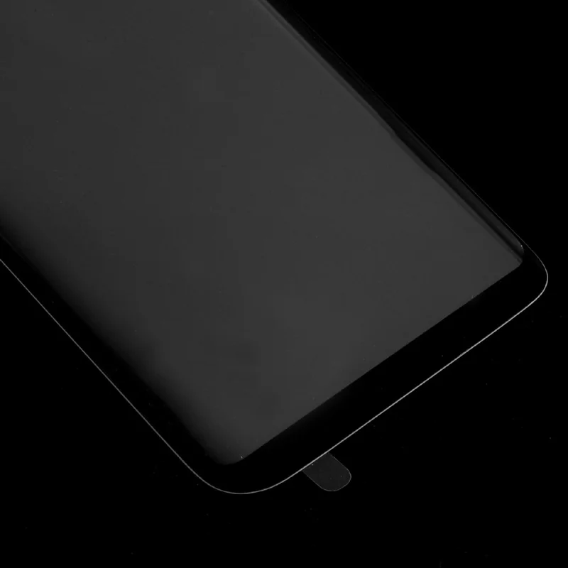 Full Size Curved Tempered Glass Screen Protector for Samsung Galaxy S8 SM-G950 - Black