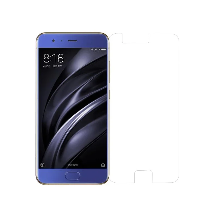 For Xiaomi Mi 6 Mobile Tempered Glass Screen Protector Film Guard 0.3mm (Arc Edge)