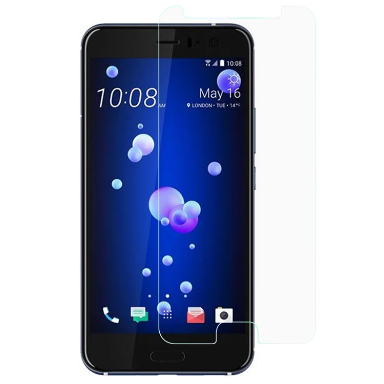 Für HTC U11 Mobile Tempered Glass Screen Protector Film Guard 0,3 mm (bogenkante)