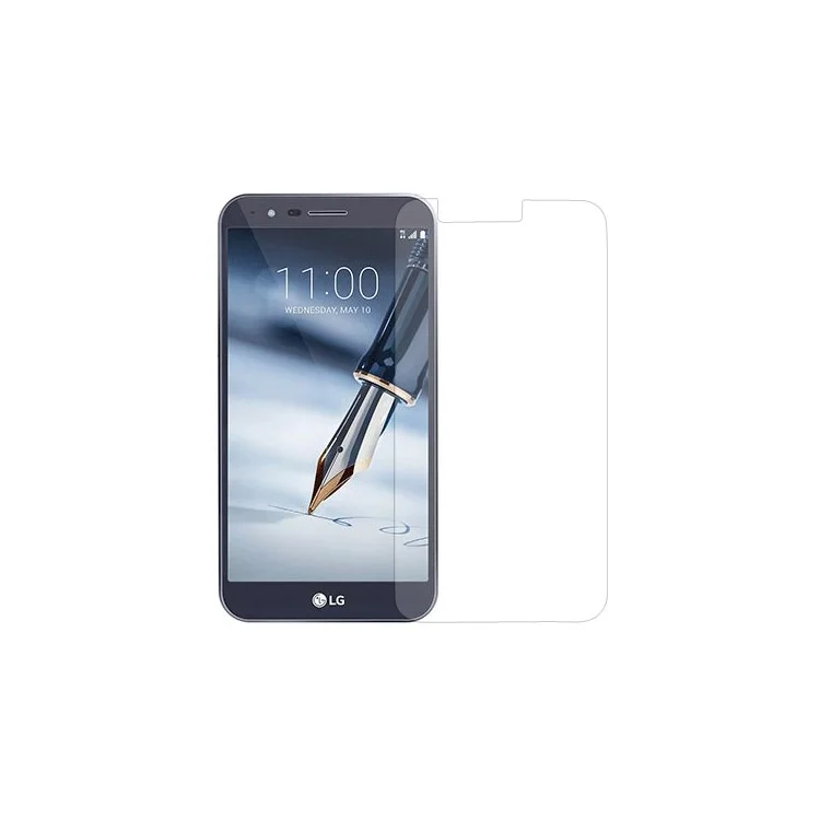 For LG Stylo 3 Plus Tempered Glass Screen Protector Guard Film 0.3mm (Arc Edge)