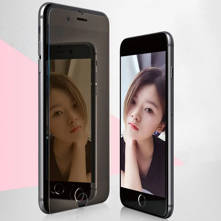 BASEUS 0.3mm Mirror Full Glue Tempered Glass Screen Guard Film for iPhone 8/7