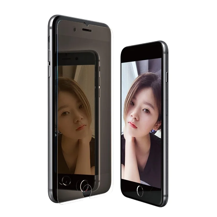 BASEUS 0.3mm Mirror Full Glue Tempered Glass Screen Guard Film for iPhone 8/7
