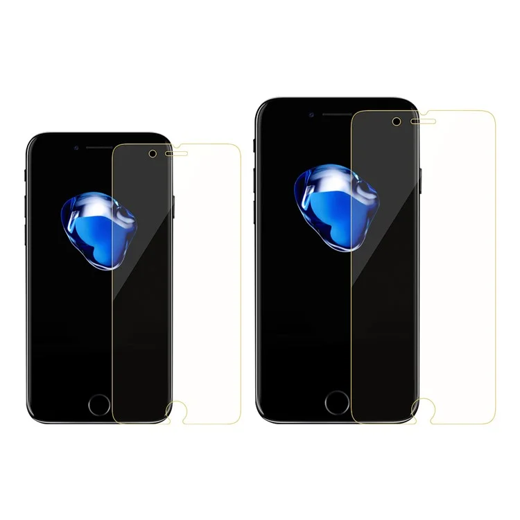 BASEUS 0.3mm Mirror Full Glue Tempered Glass Screen Guard Film for iPhone 8 Plus/7 Plus