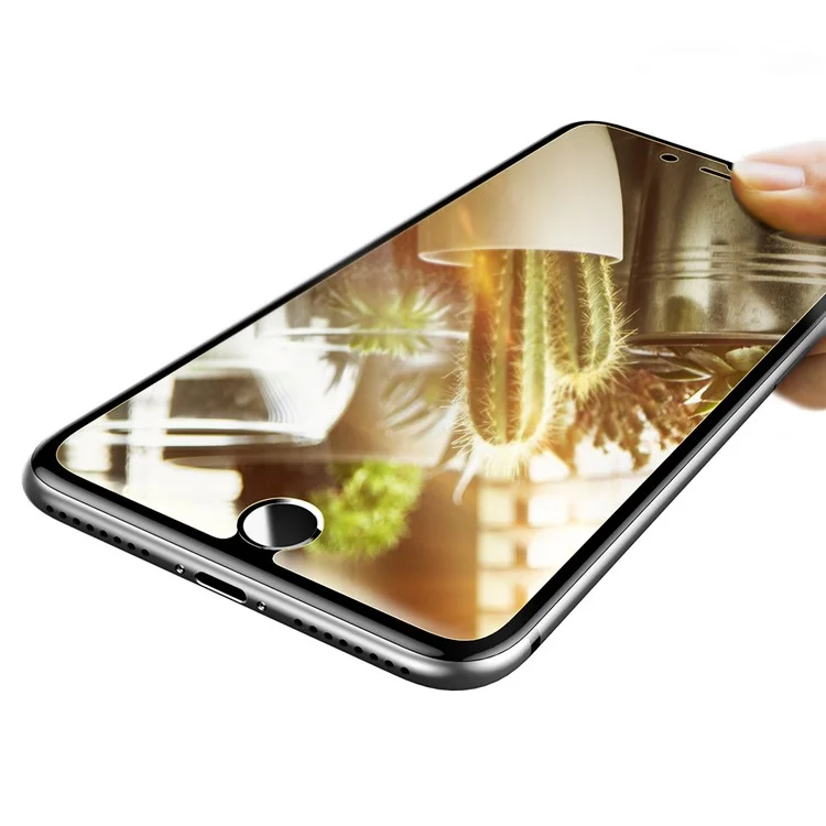 BASEUS 0.3mm Mirror Full Glue Tempered Glass Screen Guard Film for iPhone 8 Plus/7 Plus