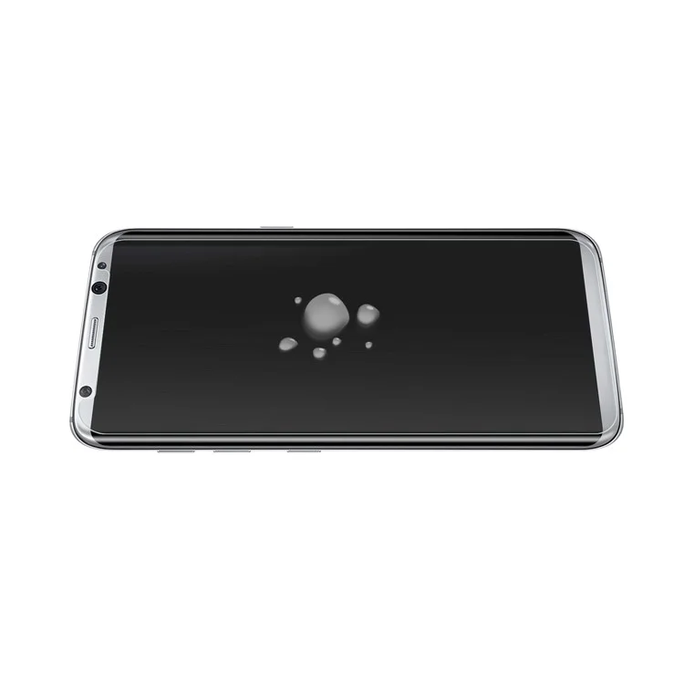 ANGIBABE 2.5D 0.3mm Tempered Glass Screen Protector for Samsung Galaxy S8 Plus G955 (Not Complete Covering)