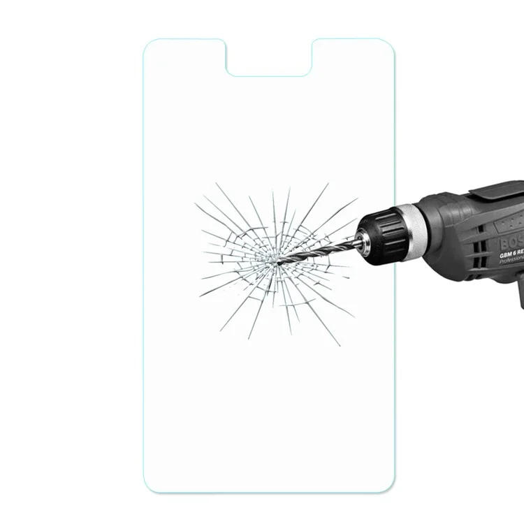 HAT PRINCE Universal 0.33mm Tablet Tempered Glass Screen Protector 2.5D Arc Edge, Size: 18.2 x 10.1 x 0.033cm