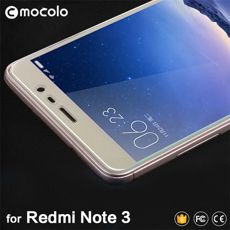 MOCOLO Arc Edge Full Glue Tempered Glass Screen Protector for Xiaomi Redmi Note 3