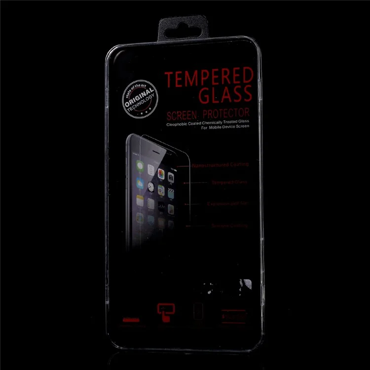 3D Silk Printing Full Size Tempered Glass Screen Protector Film (Arc Edge) for Huawei P10 - Black
