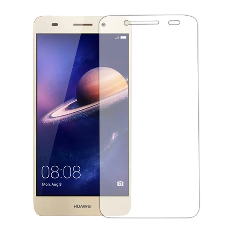 Full Screen Complete Covering 0.3mm Tempered Glass Screen Protector Film (Arc Edge) for Huawei Y6II / Honor 5A
