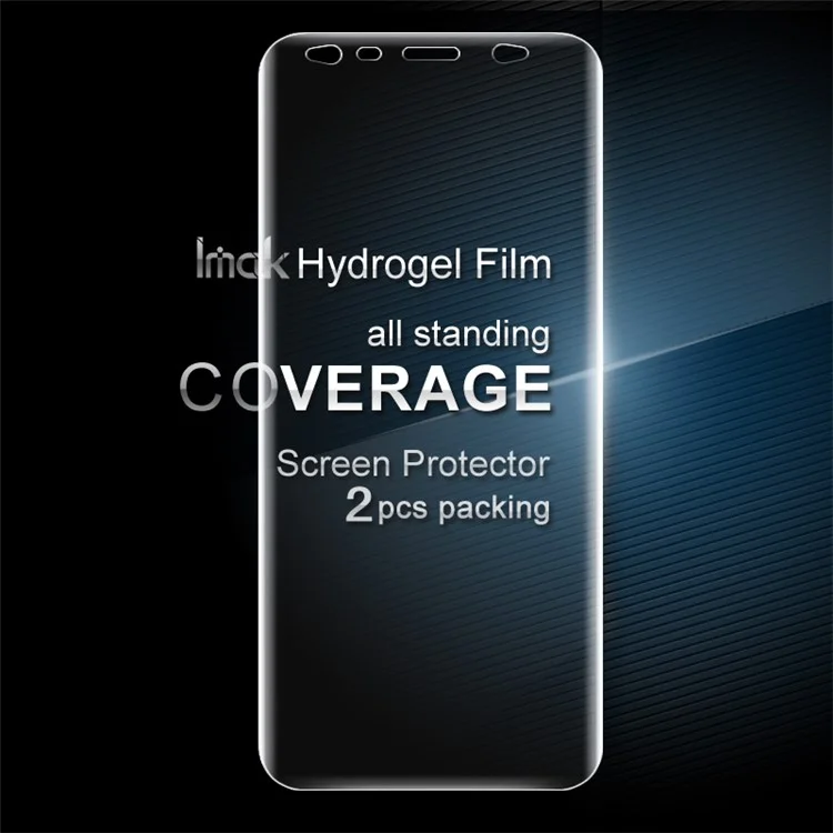 IMAK 2 Pcs Packing Full Screen Complete Covering Soft Hydrogel Protector Film for Samsung Galaxy S8 SM-G950