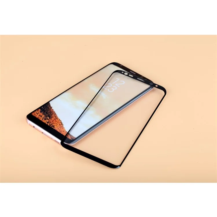MOMAX 0.3mm 3D Full Cover Anti-explosion Tempered Glass Film for Samsung Galaxy S8 G950 - Black