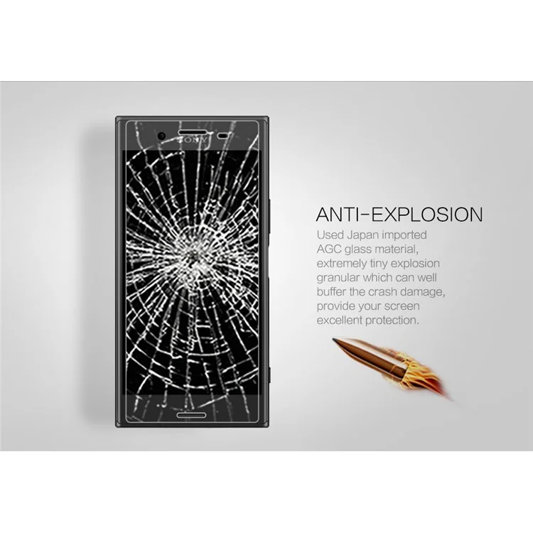 NILLKIN Amazing H+PRO Tempered Glass Screen Protector Anti-Explosion for Sony Xperia XZ Premium