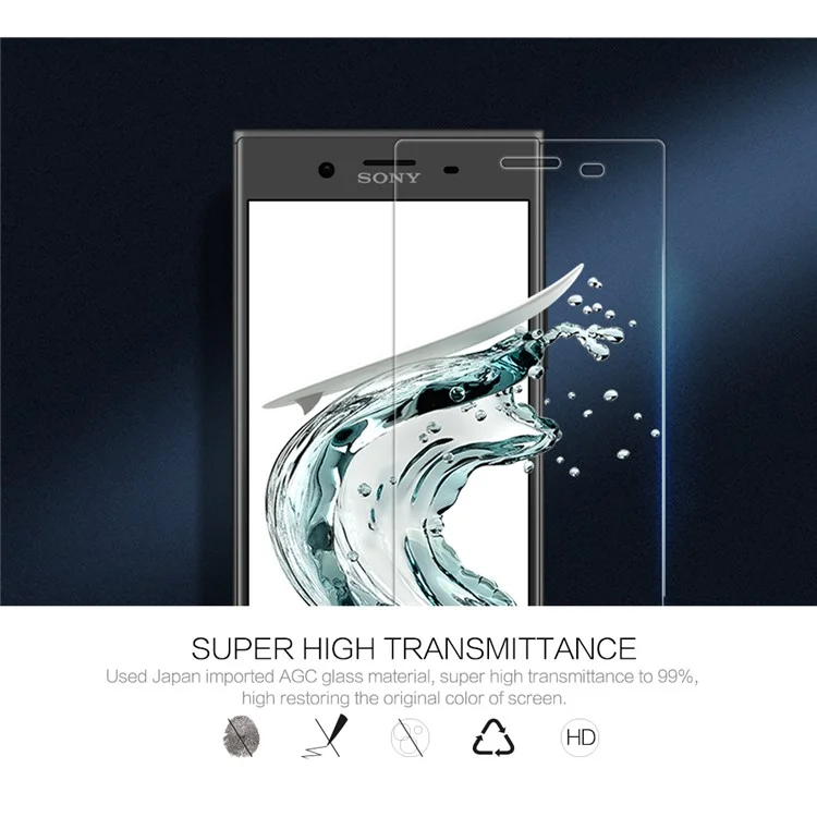 NILLKIN Amazing H+PRO Tempered Glass Screen Protector Anti-Explosion for Sony Xperia XZ Premium