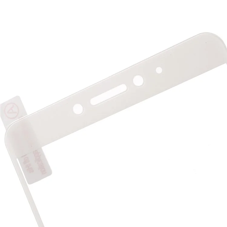 Protector De Cristal Completo De Impresión De Seda Película Protectora De Cristal Templado (borde De Arco) Para Xiaomi MI MAX 2 - Blanco