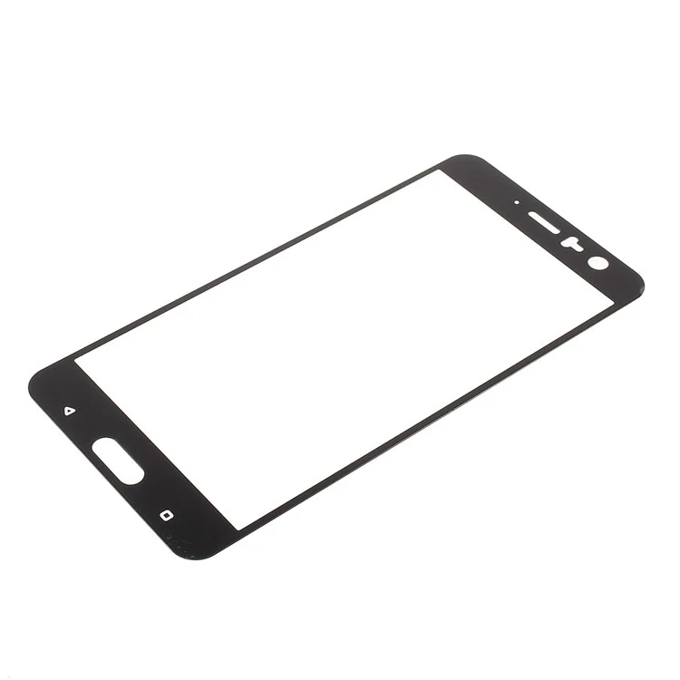 Película Protectora De Pantalla De Vidrio Templado De Tamaño Completo De Tamaño Completo (borde De Arco) Para HTC U11 - Negro