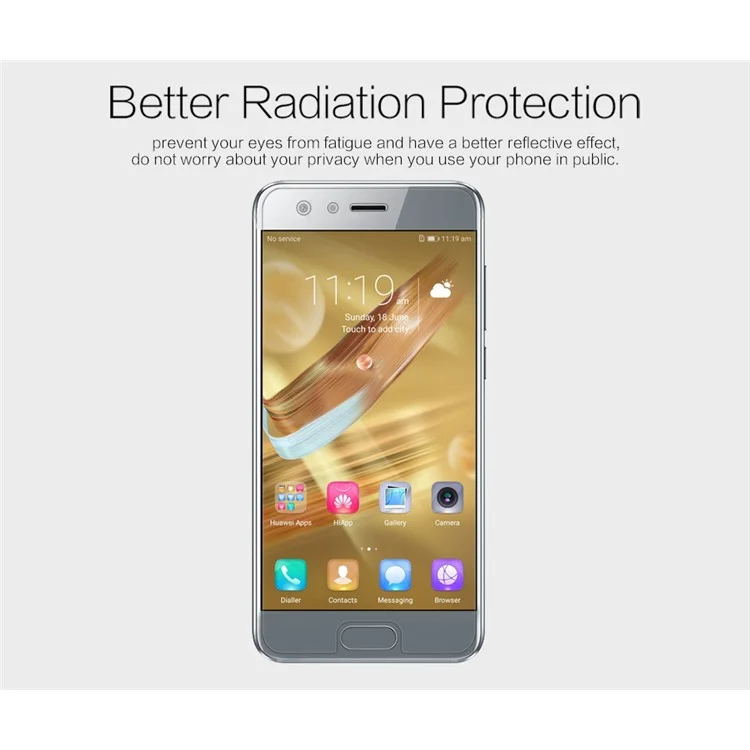 NILLKIN Matte Anti-Kratzer LCD-Bildschirmschutzfolie für Huawei Honor 9