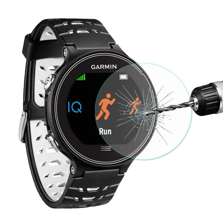 HAT PRINCE 0.2mm 2.15D 9H Tempered Glass Screen Protector Film for Garmin Forerunner 630