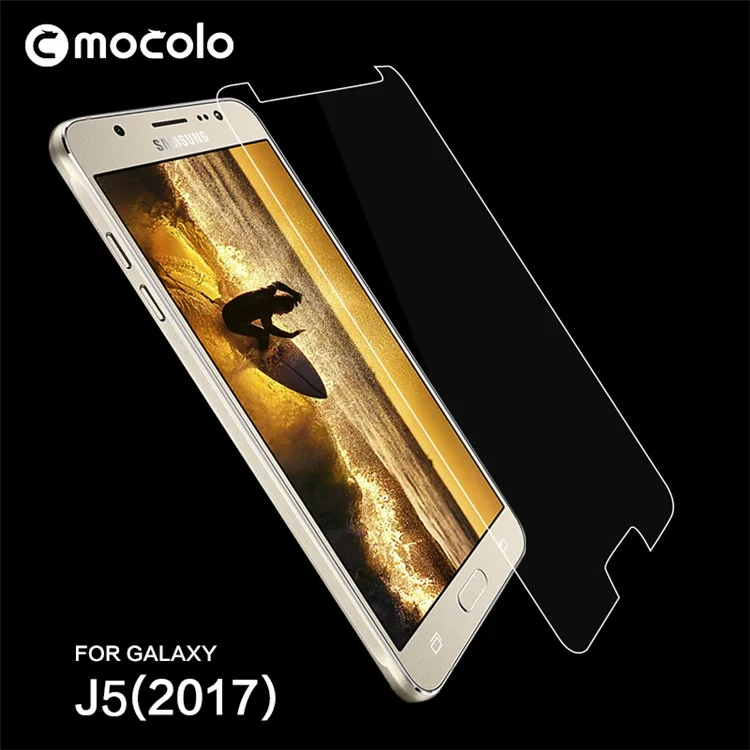 MOCOLO 2.5D Arc Edge Full Glue Tempered Glass Screen Protector for Samsung Galaxy J5 (2017) EU Version