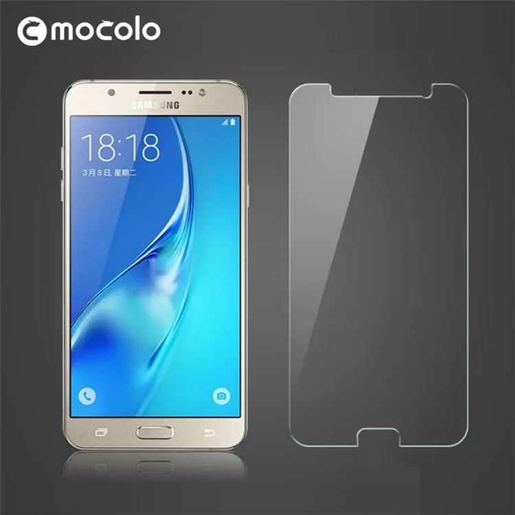 MOCOLO 2.5D Arc Edge Full Glue Tempered Glass Screen Protector for Samsung	Galaxy J7 (2017) EU Version