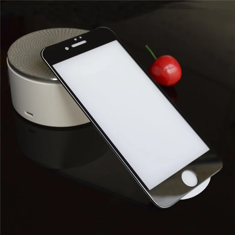 PDGD 3D Curved Full Glue Full Size 0.33mm Tempered Glass Protector Film for iPhone 7 Plus - Black