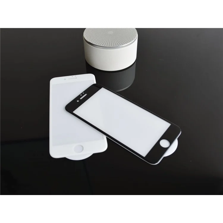 PDGD 3D Curved Full Glue Full Size 0.33mm Tempered Glass Protector Film for iPhone 7 Plus - Black