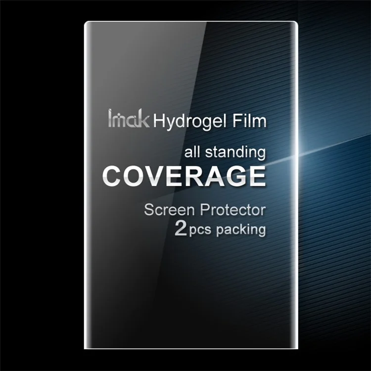 IMAK 2Pcs Packing Full Screen Complete Covering Soft Hydrogel Protector Film for BlackBerry	Keyone