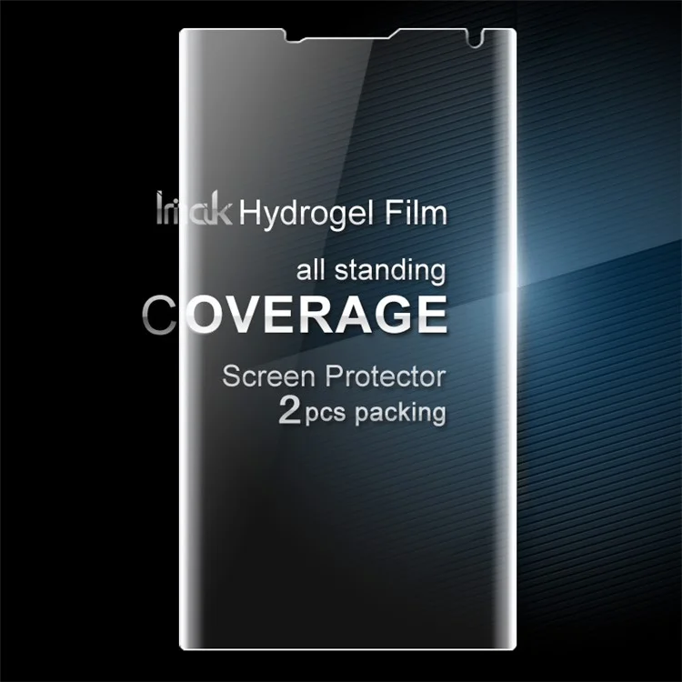 IMAK 2Pcs Packing Full Screen Complete Covering Soft Hydrogel Protector Film for Blackberry Priv / Venice