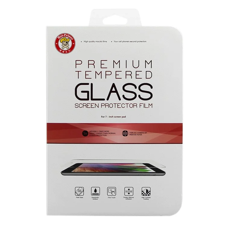 HAT PRINCE 0.33mm Arc Edge 9H Tempered Glass Screen Protector Film for Nintendo Switch