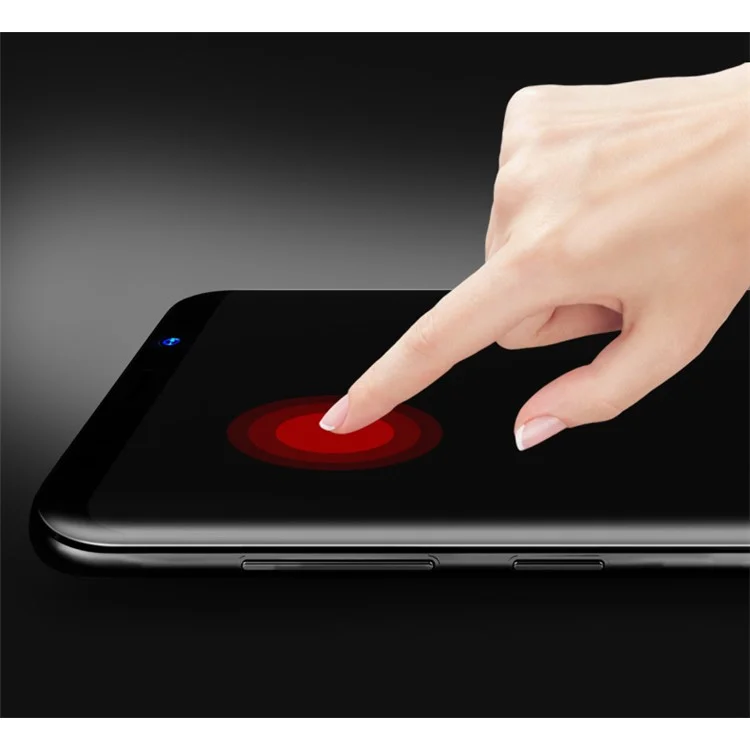 USAMS 3D Curved Full Coverage Tempered Glass Screen Protector for Samsung Galaxy S8 Plus G955 - Black