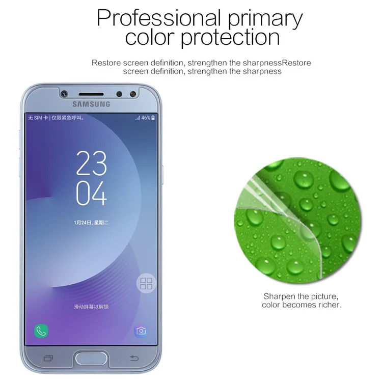 Nillkin Para Samsung Galaxy J5 (2017) Anti-DactingPrint HD Clear LCD Pantalla LCD Película Móvil