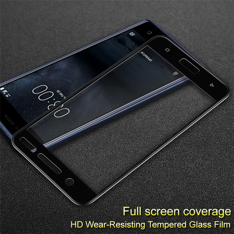 IMAK HD Full Coverage Tempered Glass Screen Protector for Nokia 5