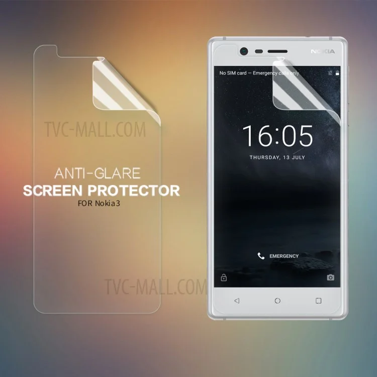 Película Protectora de Pantalla LCD Nillkin Matte Para Nokia 3