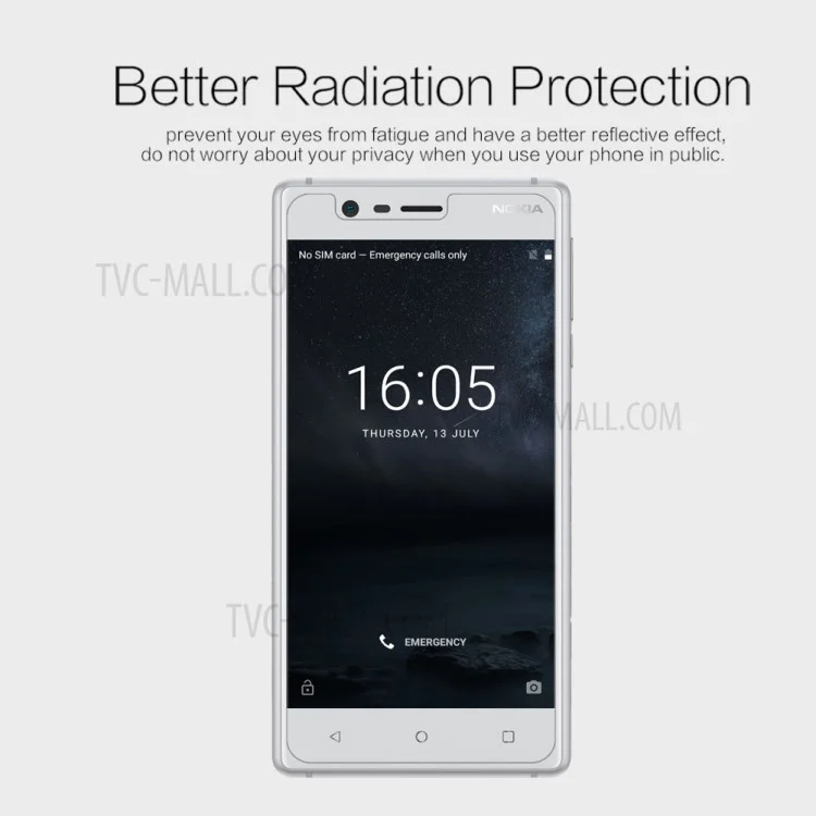 Película Protectora de Pantalla LCD Nillkin Matte Para Nokia 3