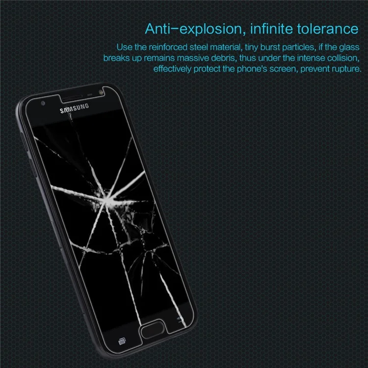 NILLKIN Amazing H Tempered Glass Screen Protector Anti-Explosion for Samsung Galaxy J3 (2017) EU Version