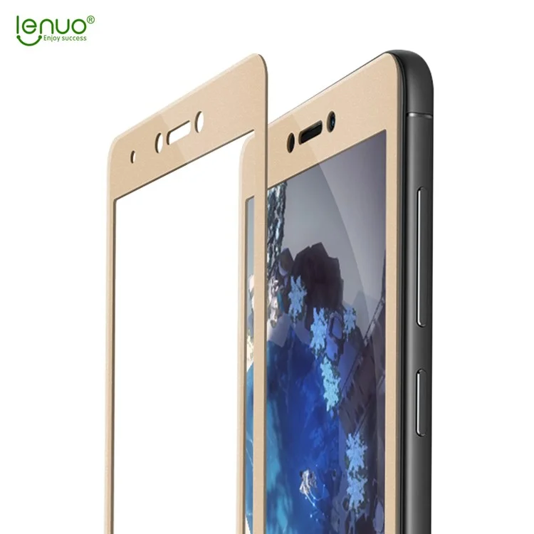 LENUO CF Series for Xiaomi Redmi Note 4X Soft Edge Full Screen Tempered Glass Screen Protector Guard - Gold