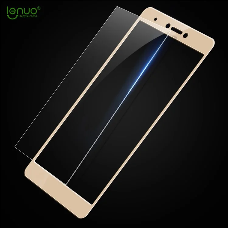 LENUO CF Series for Xiaomi Redmi Note 4X Soft Edge Full Screen Tempered Glass Screen Protector Guard - Gold
